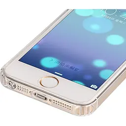 Чохол-накладка Hoco TPU cover Finger holder iPhone 5/5s/SE White - мініатюра 2