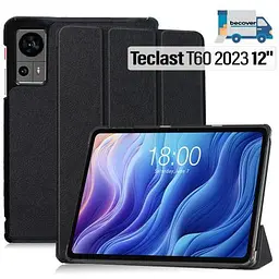 Чохол до планшета BeCover Smart Case Teclast T60 2023 12" Black (713721) - мініатюра 2