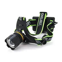 Налобний ліхтар BL-A13-3-P360 zoom + Powerbank + Type-C + 3х18650 (3+1 режим) - мініатюра 4