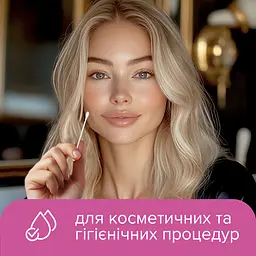 Ватні палички Novita Professional 200 шт. - мініатюра 5