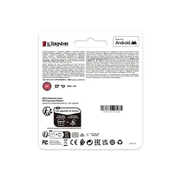 Карта пам'яті Kingston 256 GB microSDXC Canvas Go! Plus UHS-I U3 V30 A2 Class 10 (SDCG4/256GBSP) - мініатюра 4