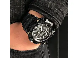 Чоловічий наручний годинник 1283 All Black. Skmei acs0030825 - мініатюра 3