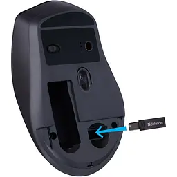 Миша Effect X MS-095 black (52095) Defender teh0022083 - мініатюра 4