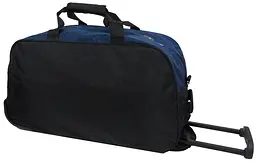 Сумка дорожня на колесах Wallaby 10428-5 57L Чорна із синім - мініатюра 2