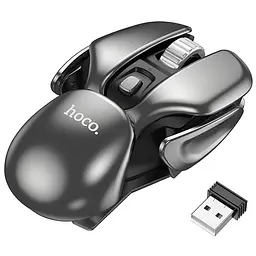 Миша ігрова Hoco DI43 Silent Click 2.4G Black - мініатюра 4