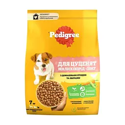 Сухий корм для собак Pedigree для цуценят малих порід з птицею та овочами 7 кг (5998749145210)