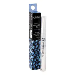 Олія для кутикули Colour Intense Cuticle Revitalizer Oil Blueberry відновлювальна 2.5 мл - мініатюра 2