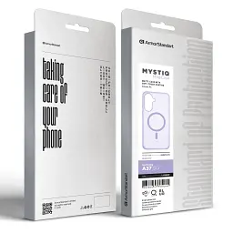Чохол ArmorStandart Mystiq MagCase для Samsung A37 5G Lavender - мініатюра 3