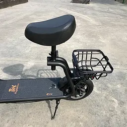 Електросамокат KUGOO Kirin C1+ Plus 18Ah 2025 року з сидінням та корзиною - мініатюра 9