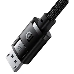 Дата кабель Baseus High Definition Series DP 8K to DP 8K (1.5m) (B00633706111) Cluster Black - мініатюра 3