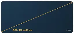 Килимок для мишi YPM 9040BE Office pad XXL Yenkee teh0022905 - мініатюра 5