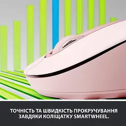 Миша бездротова Logitech Signature M650 L Rose (910-006237) - мініатюра 3