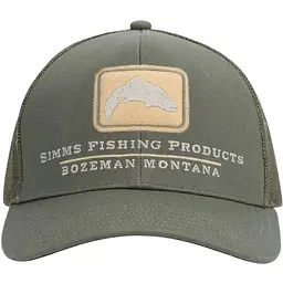 Кепка Simms Double Haul Icon Trucker Olive (1102-14032-1068-00)