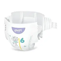 Підгузки дитячі одноразові Bella Baby Happy Junior Extra 6 (15+) 48 шт. - мініатюра 2