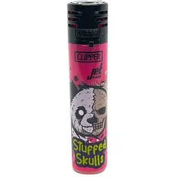 Запальничка Clipper Jet Flame Stuffed Skulls - мініатюра 3