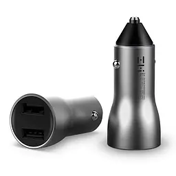 Зарядний пристрій ZMI Car Charger with Display AP621 авто адаптер швидкий - мініатюра 2