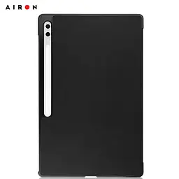 Чехол AIRON Premium для Samsung Galaxy Tab S10 Ultra 14.6 2024 с защитной пленкой и салфеткой Black - мініатюра 2