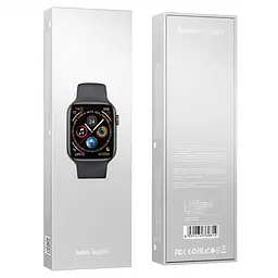 Розумний годинник Smart Watch Hoco Y5 + магнітна зарядка (Чорний) - мініатюра 7