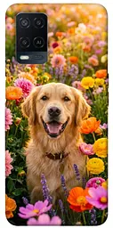 TPU чохол Demsky Flowery labrador для Oppo A16s / A16