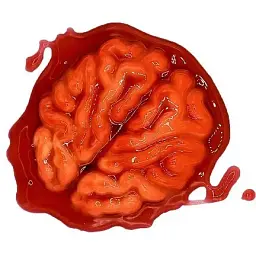 Желейні цукерки Crazy Candy Factory Zombie Brain 120 г - мініатюра 2