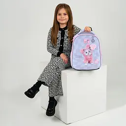 Рюкзак для початкової школи Kite Education каркасний 555 SP Сірий (SP26-555S) - мініатюра 16