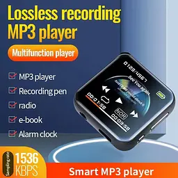 Міні диктофон з великим екраном, радіо та MP3 плеєром Nectronix M30, 64 Гб пам'яті (101084-64) - мініатюра 3