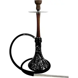 Кальян Aroma Hookah X-Ray Wood Brown Craft Crystal Black - мініатюра 2
