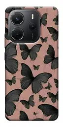 Чохол Demsky Пурхаючі метелики для Xiaomi Redmi Note 14 4G (Europe version)