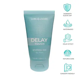 Гель-пролонгатор Lube4lovers Dealay Touch, 50 мл - мініатюра 3