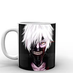 Кухоль GeekLand Tokyo Ghoul Токійський гуль чорний фон TG.02.009 330 мл чорний - мініатюра 3