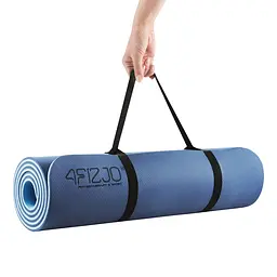Килимок (мат) спортивний 4FIZJO TPE 180 x 60 x 1 см для йоги та фітнесу Blue/Sky Blue (P-5907739317094) - мініатюра 3