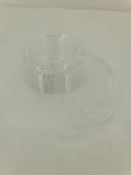 Кришка для соусника 2OZ, 100 шт, колір прозорий, PET-пластик для пакування соусів і салатів, зручний формат для takeaway - мініатюра 4