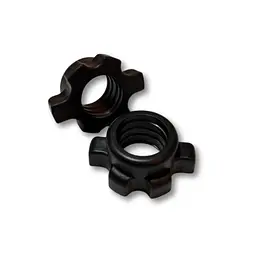 Гриф гантельний Trex Sport TX 51см (25мм) з пласт. гайками чорний - мініатюра 4