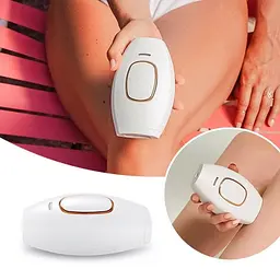 Портативний фотоепілятор IPL Hair Removal Device для тіла білий - мініатюра 6