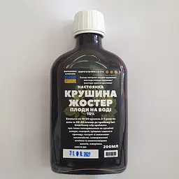 Водна настойка на плодах жостеру/крушини 200 мл