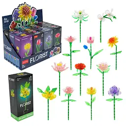 Конструктор збірна модель квітки Flovers (8735)