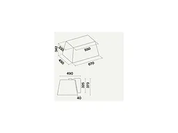 Витяжка декоративна Falmec LUMIERE E.ION 67 White (450) (CELN67.E0P6ZZZF441F) - мініатюра 3