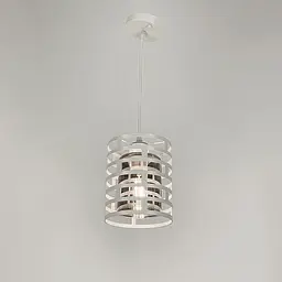 Підвіс в стилі LOFT у білому корпусі із графітовим плафоном Line.F 12728/1 WT+GR - мініатюра 5