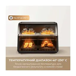Мультипіч MOVA AeroChef FD20s Pro Black (AF-5518ATB-S) - мініатюра 2