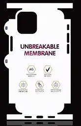 Захисна плівка DK AG Matte Unbreakable Membrane HydroGel 360° для Apple iPhone 13 Pro Max (clear) - мініатюра 2