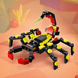 Конструктор LEGO Creator Дика тварина Дивовижний павук 153 деталі (31159) - мініатюра 9
