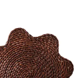 Килимок для сервірування столу Yiwu Rattan 38 см коричневий HP-35-1BR - мініатюра 2