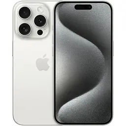 Apple iPhone 15 Pro 512 GB White Titanium (Grade A) Seller Refurbished