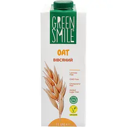 Напій вівсяний Green Smile Oat збагачений кальцієм 2.5% 1 л - мініатюра 2
