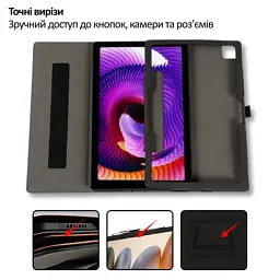 Чохол до планшета BeCover Slimbook Teclast T60AI 11.97" Black (715131) - мініатюра 4