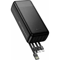 Зовнішній акумулятор Hoco J163B 30000mAh 20W Black [156644] - мініатюра 2