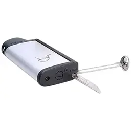 Люлькова запальничка IMCO Chic 4 Pipe Flint Silver - мініатюра 3