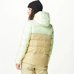 Куртка пухова Picture Organic Hi Puff Down Women 2025 M Жовтий-Рожевий - мініатюра 2