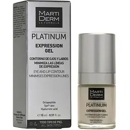 Гель для контуру очей та губ Martiderm Platinum Expression Gel 15 мл