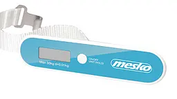Весы багажные кантер Mesko MS 8147B blue